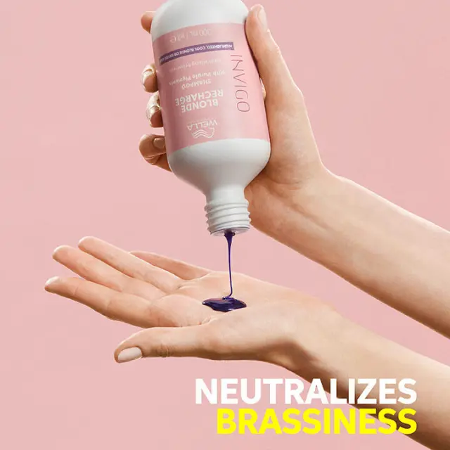 Wella Professionals Invigo Blonde Recharge Cool Blonde Shampoo 300ml 2