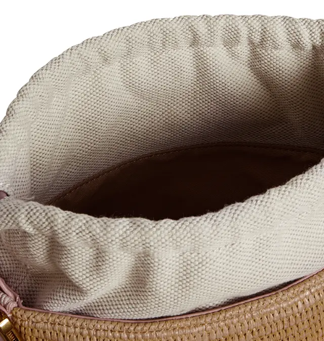 Τσάντα TED BAKER Raffyna Raffia Bucket Bag 284053 Ροζ 3