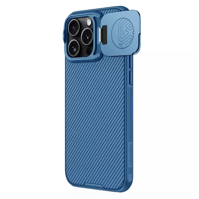Nillkin® CamShield Pro MagSafe Θήκη για iPhone 16 Pro Max- Blue 2