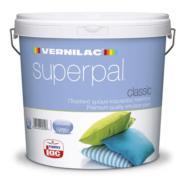 VERNILAC SUPERPAL CLASSIC ΛΕΥΚΟ 10lt