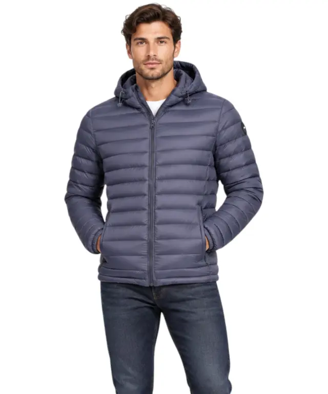 Cavalli Class - Ανδρικό Χειμερινό Μπουφάν Slim Fit WXT40AFT035-04500 Μπλε