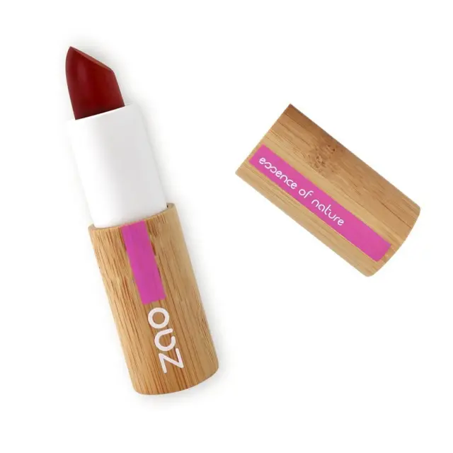 Zao Organic Cocoon Lipstick – Βιολογικό Ενυδατικό Κραγιόν με Ρόδι & Βούτυρο Καριτέ - 413 Bordeaux