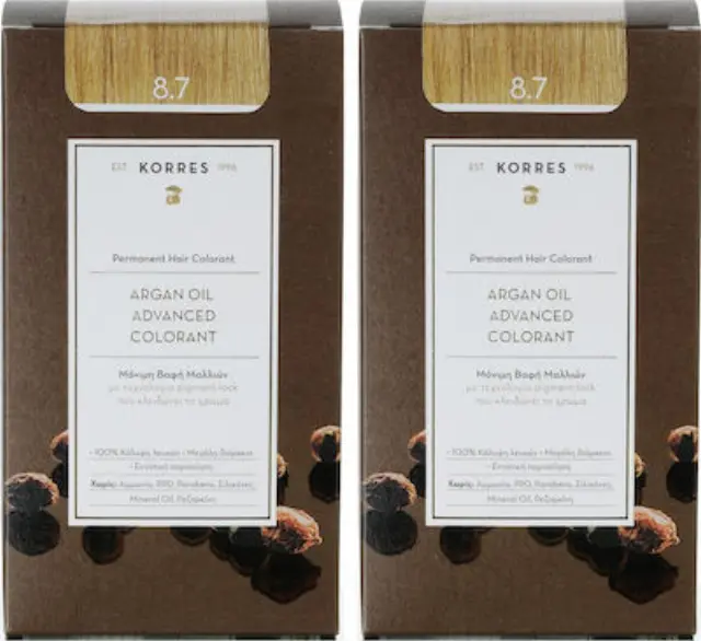 Korres Argan Oil Advanced Colorant x 2 8.7 Καραμέλα