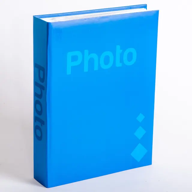 Άλμπουμ photo color blue με θήκες για 200 φωτογραφίες 10×15 ( Μπλε )