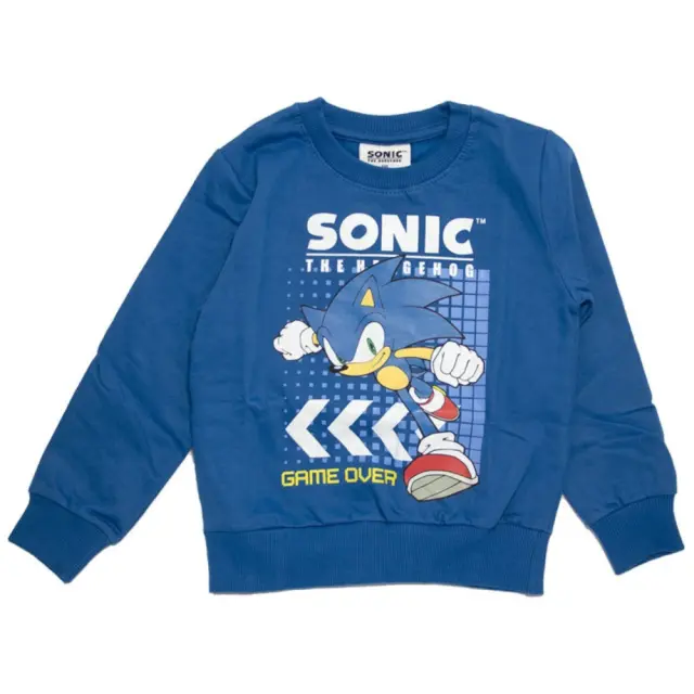 Μπλούζα Φούτερ Fleece Sonic Game Over Blue 8020299 - 6-7 Y (122cm)