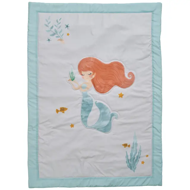 Κουβερλί 110x150 Κούνιας Fun Das Home 4876 Λιλά-Μέντα-Ροζ 100% Microfiber 2
