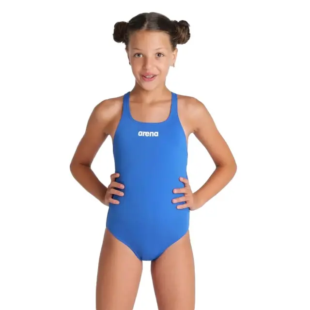 Arena Girl's Team Pro Solid Swimsuit Μπλε 004762-720 (Arena)