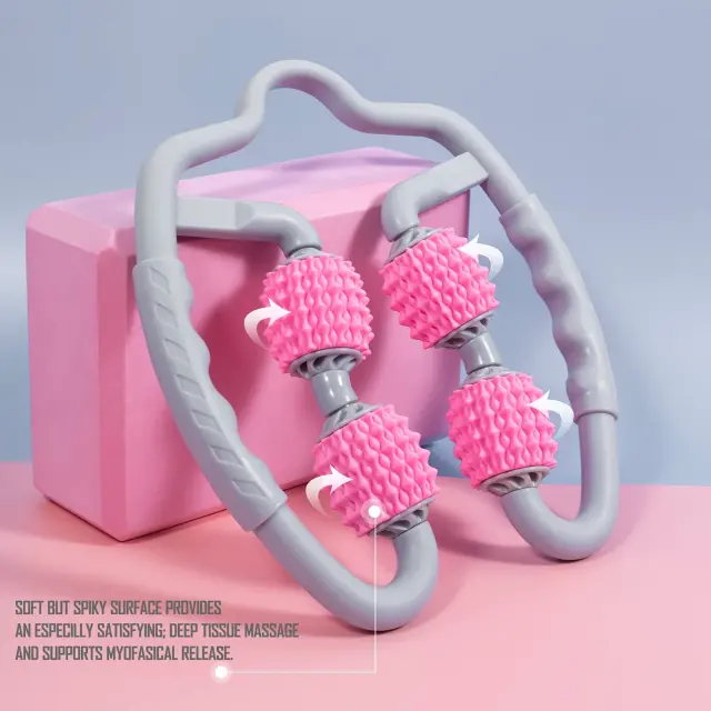 Συσκευή μασάζ με 8 κυλίνδρους- Multifunctional ring massager 2