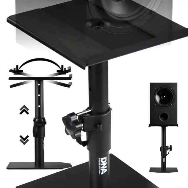 DNA TM3 stands for studio monitors loudspeakers speakers black adjustable up to 15 kg set of 2 pcs 2