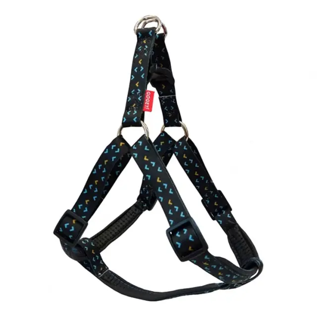 Pet Interest Motivo Σαμαράκι Nero Large 2.5x54-72cm