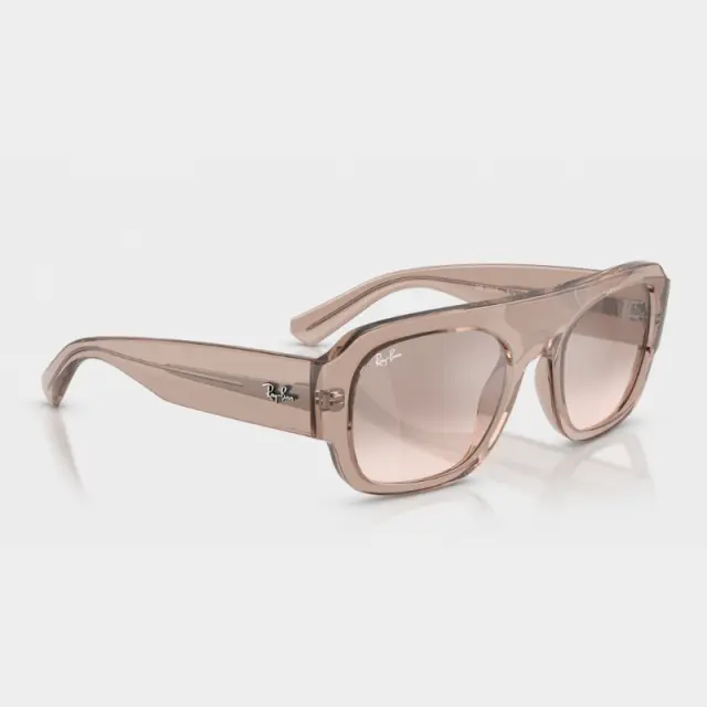 Γυαλιά Ηλίου Ray-Ban 0RB2218 67278Z Διαφανές Ανοιχτό Καφέ - 55 2