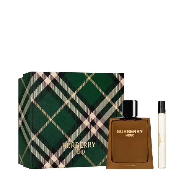 Burberry Hero Ανδρικό Αρωματικό Σετ: Eau De Parfum 100ml & Travel Spray 10ml