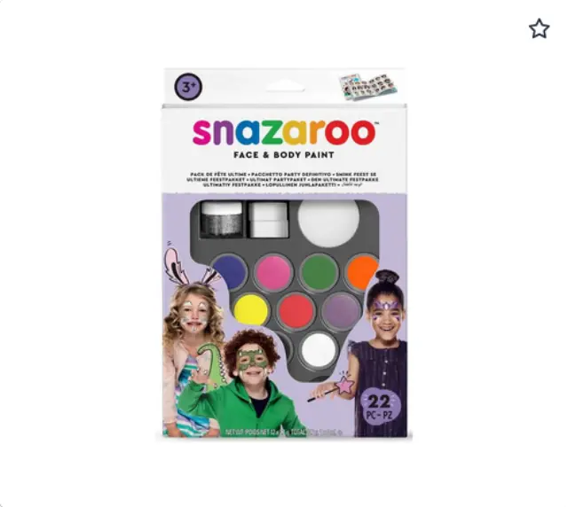 Snazaroo - Face Paint Kit Party Pack 20 Parts (791009) - Toys
