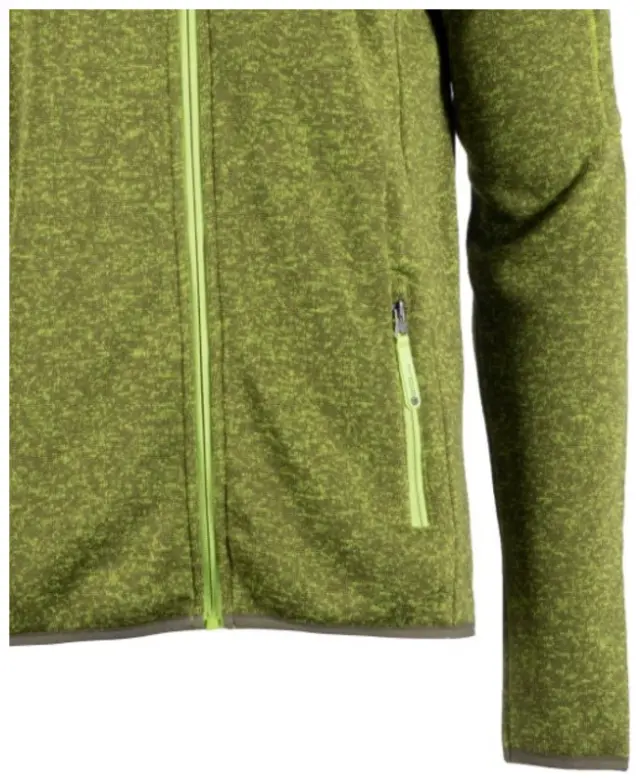 Knitted Fleece Olive Ανδρική Ζακέτα Fleece GTS - 400422M-51 - 2XL 3