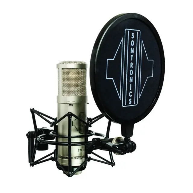 Sontronics STC-2 Pack Πακέτο Πυκνωτικό Μικρόφωνο - Αξεσουάρ Ασημί