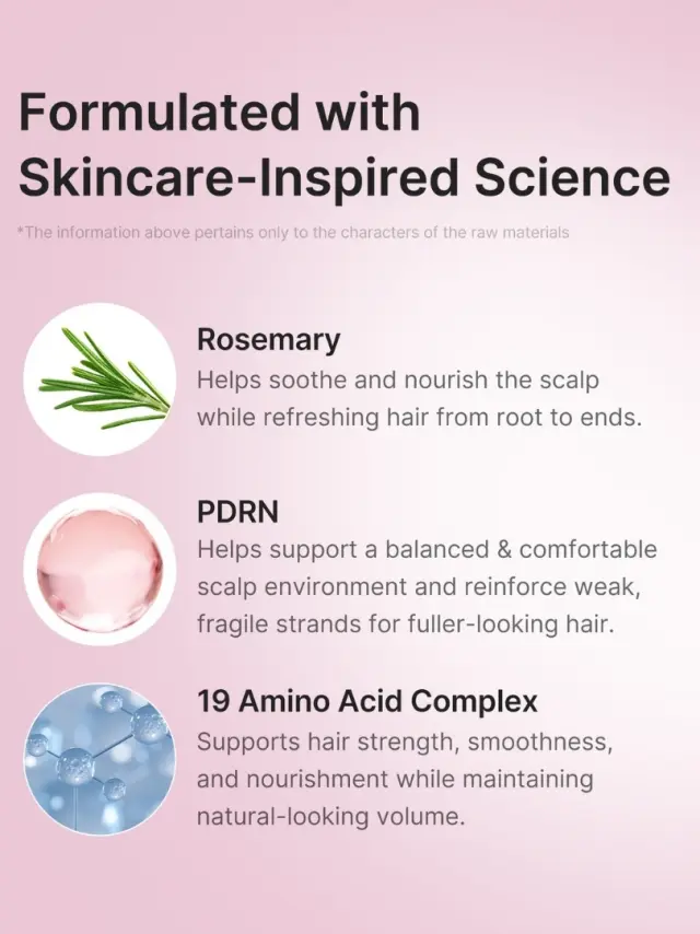 Medicube Rosemary PDRN Hair & Scalp Conditioner 250ml - Conditioner με δεντρολίβανο και PDRN για αδύναμα μαλλιά 3