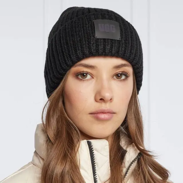 Σκουφος Chunky Rib Beanie UGG 20061-0271 BLK Μαύρο - ONESIZE 2
