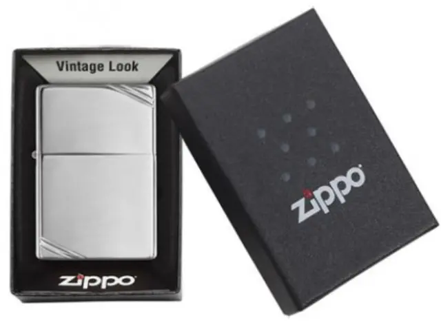 ZIPPO Αναπτήρας - 260 Vintage Chrome 2