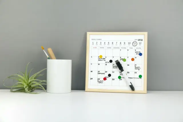 Mini White Board Calendar (MH76-S) - Gadgets