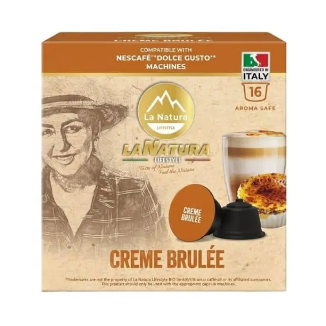 La Natura Lifestyle Crème Brûlée 16 τμχ | Dolce Gusto