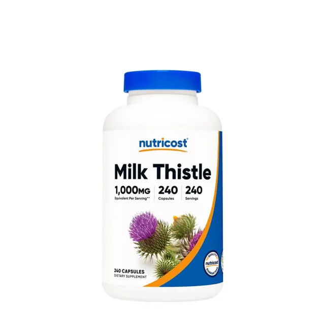 Nutricost Milk Thistle 1000 mg 240 Capsules