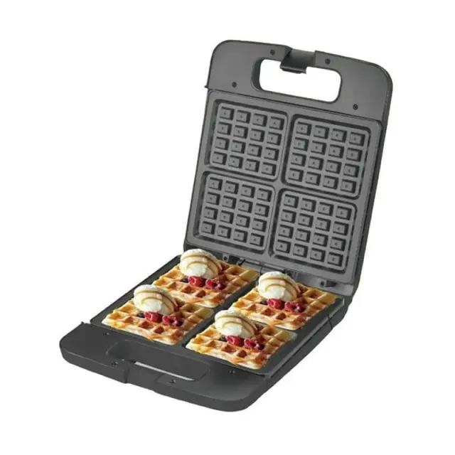 RAF Βαφλιέρα 4 Θέσεων για Βαφλάκια 1400W R.521 - Waffle Maker 99037 3