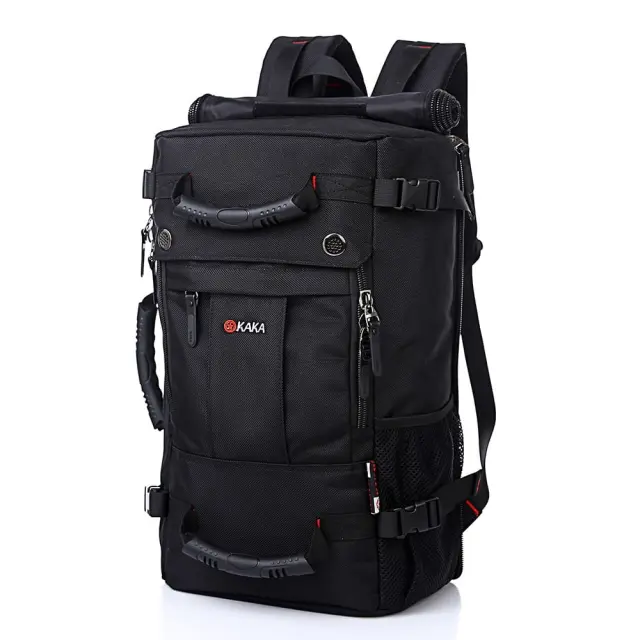 Σακίδιο πλάτης/Σακβουαγιάζ Kaka 40L Travel, Carry On Durable 2050 μαύρο - One Size