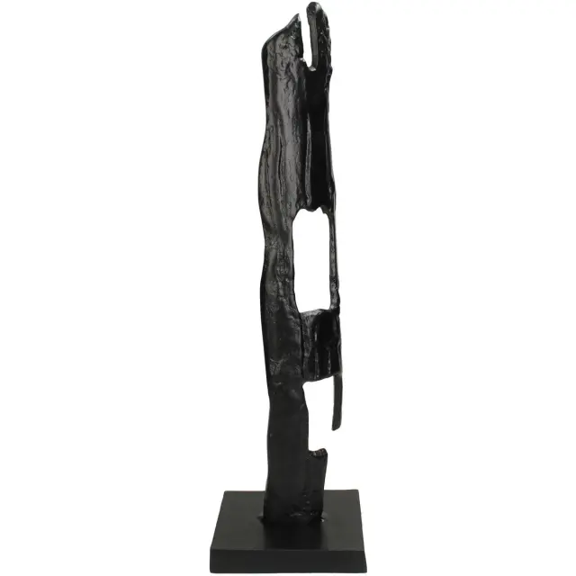 Διακοσμητικό Μαύρο Αλουμίνιο 15x12x53cm