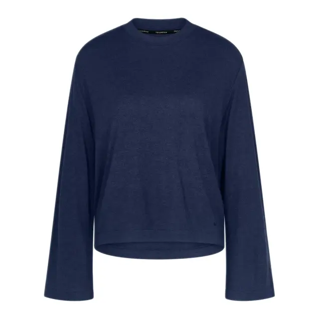 Triumph Γυναικεία Μπλούζα Πυτζάμας Cozy Comfort X 01, Χρώμα Μπλε