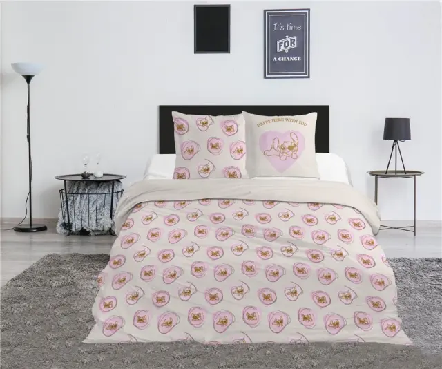 AyMax Παπλωματοθηκη Lilo and Stitch: Duvet Cover 240x220cm + 2x65x65cm - Stitch and Angel 2