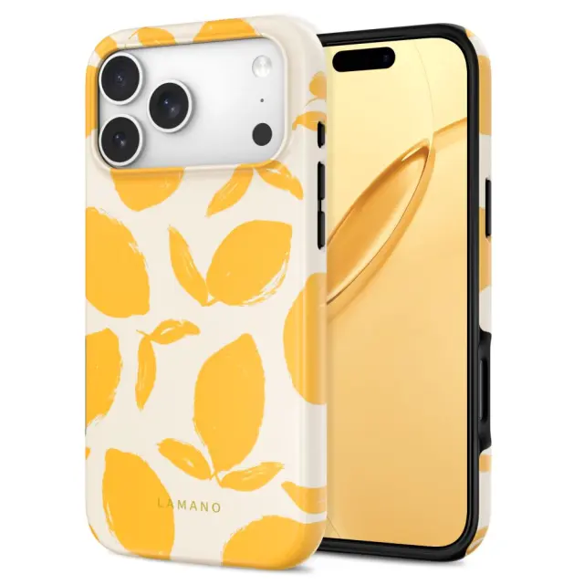 Tech-Protect® Lamano MagSafe Θήκη για iPhone 17 Pro Max/18 Pro Max-Lemon Haze 3