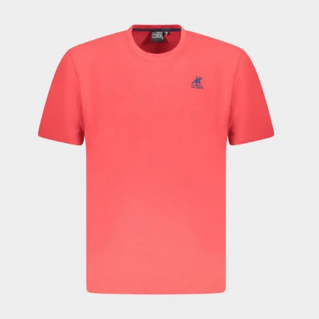 T-Shirt U.S. Grand Polo AU02643_RO08ROSS Κόκκινο - S