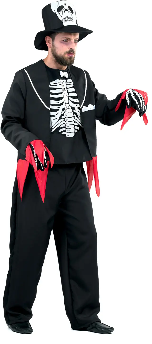Αποκριάτικη Στολή Γαμπρός Σκελετός (Fun Fashion) (F-79400)