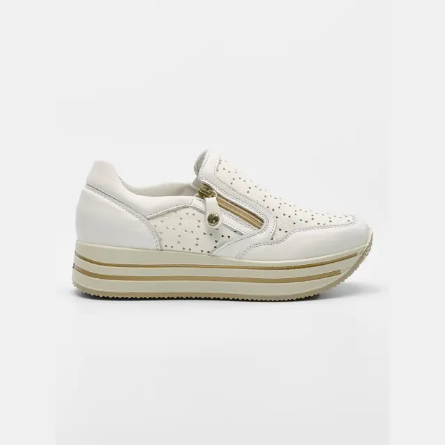Imac Sneakers Γυναικείο δέρμα Άσπρο IMA/756950 WHITE
