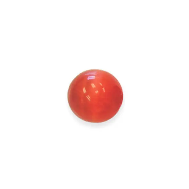 Χάντρα Cat s Eye Round Smooth 10mm Red ~40τεμ