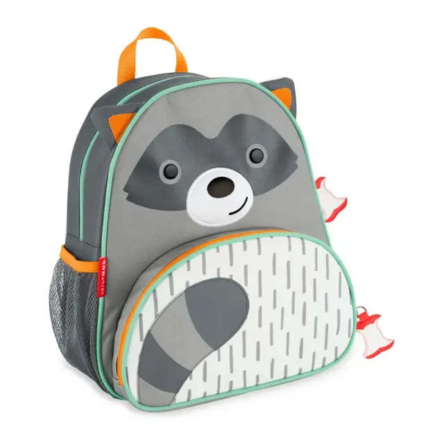 Skip Hop Zoo Παιδικό Σακίδιο Πλάτης Raccoon Grey