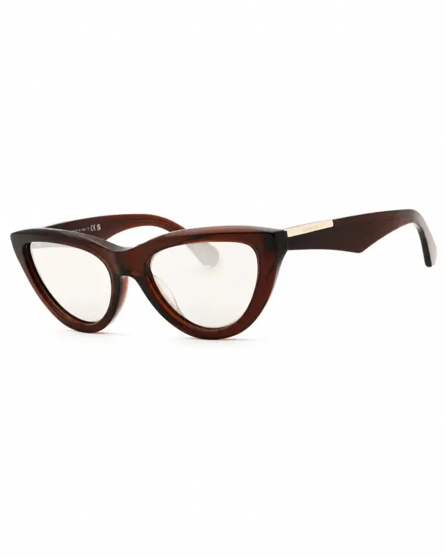Burberry BE4436U 41448V Γυναικεία Cat-Eye Γυαλιά Ηλίου Καφέ - 55 mm