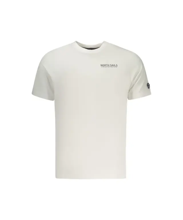 North Sails - Ανδρικό T-shirt Κοντομάνικο 996042-000-0101 Λευκό 3