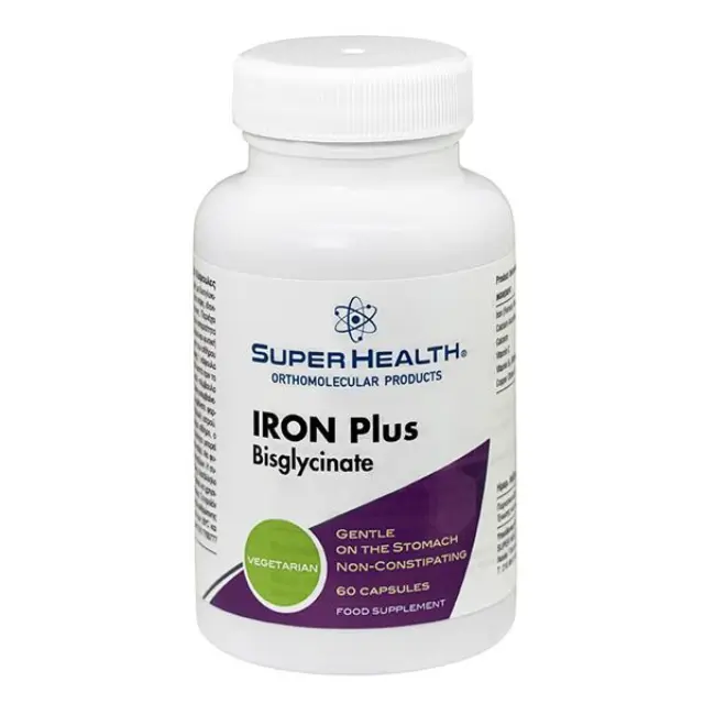 Super Health Iron Plus Bisglycinate 60 Caps