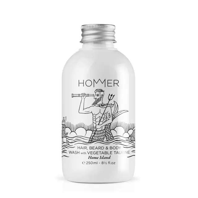 Hommer Hair, Beard & Body Wash Home Island 250ml