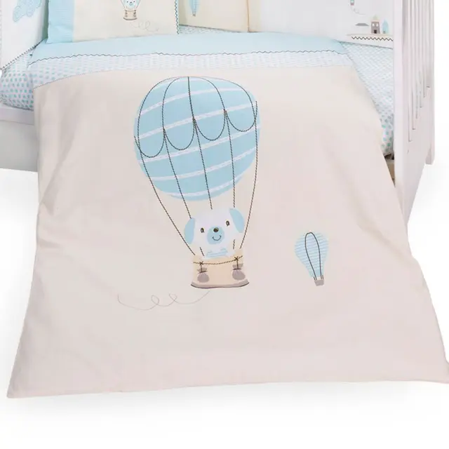 Σετ ύπνου 6 τεμαχίων KikkaBoo Puppy on Balloon 70x140cm 3801101060552 2