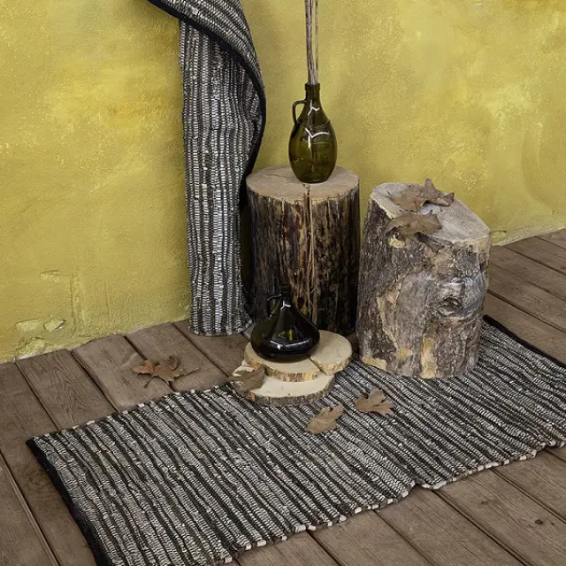 Δερμάτινο χαλάκι 60x130 Sada Natural nima