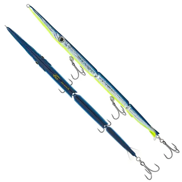 Τεχνητό Jack Fin Stylo Jointed 210 Acid Blue