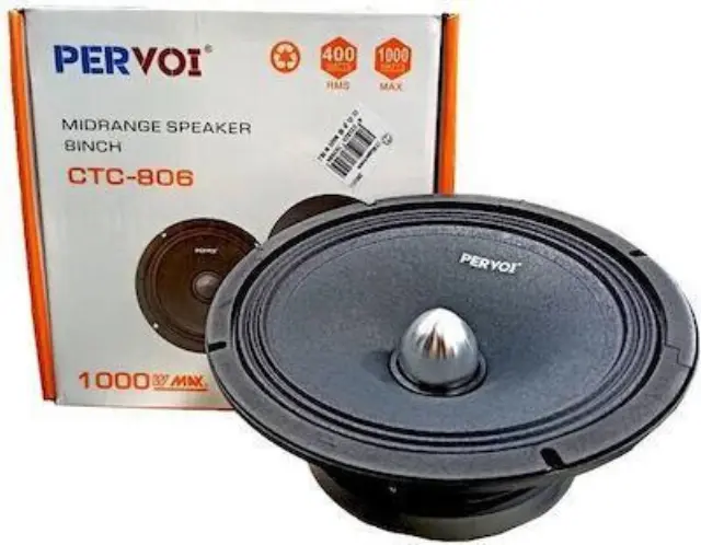 Pervoi Ηχείo Αυτοκινήτου CTC-806 8" με 400W RMS (Midrange) 2