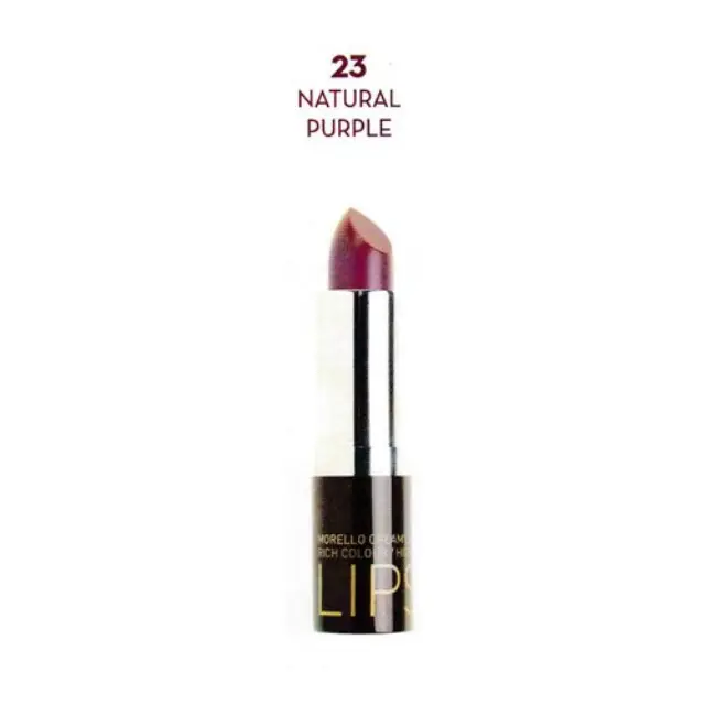 Korres Classic Creamy Lipstick Morello Natural Purple No 23 3.5g 2