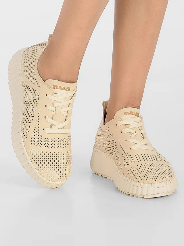 DNG Sneakers Γυναικείο Άλλα Υλικά Μπεζ DNG/28235 BEIGE 2