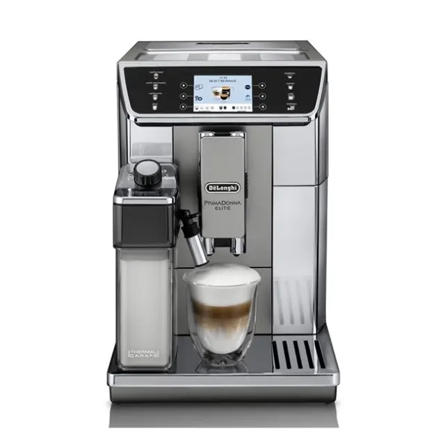De'Longhi Αυτόματη Μηχανή Espresso PrimaDonna Elite 1450W 19bar Silver (ECAM 650.55.MS)