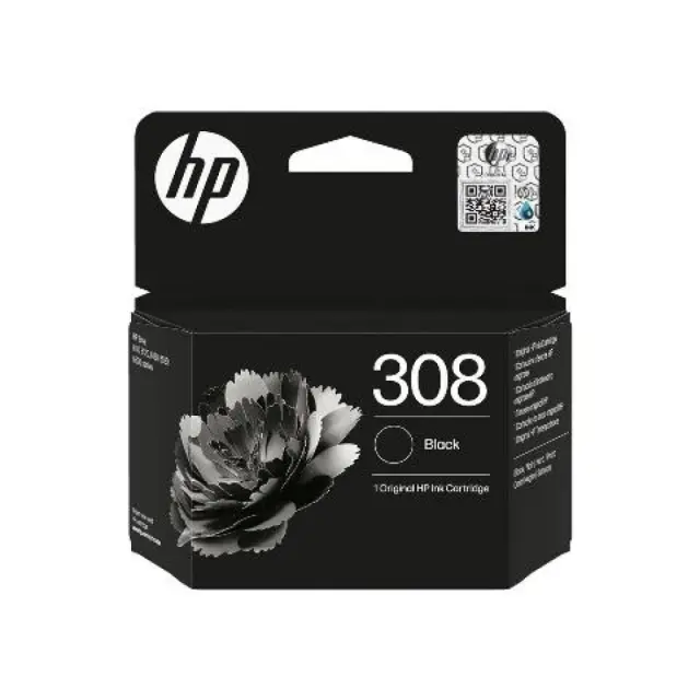 HP 308 Black Original Ink Cartridge EU