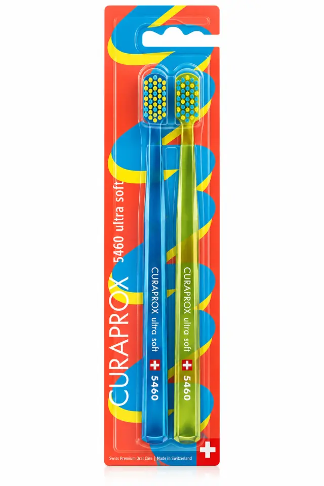 Curaprox Οδοντόβουρτσα CS 5460 Health & Happiness Edition 2026, πολύ μαλακή, 2 τμχ.