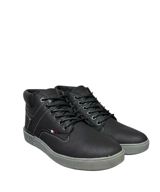 U.S. Polo Assn. - Ανδρικά Μποτάκια Eco-Leather PYRO001MGUT1-BLK Μαύρο 2